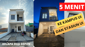 Gambar 3 Rumah Idaman 2 Lantai Dengan Akses Mudah Ke Tol Dan Kampus Ui