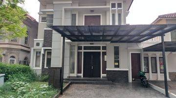 Gambar 1 Rumah 2 Lantai Sudah Renovasi, Siap Huni Di Taman Beverly Golf, Lippo Karawaci Central, Dekat Siloam Hospital