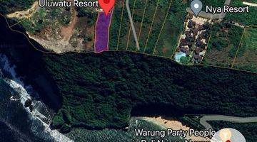 Gambar 4 For Sale  For Sale Clift Front Land Pecatu Uluwatu Bali. Lokasi Premium Bersebalahan Dengan Nyang Nyang Beach Cocok Untuk Private Villa, Kompleks Villa Atau Resor