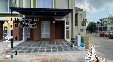 Gambar 1 Dijual Rumah 2 Lantai Hook Hadap Timur ( PRIVATE POOL ) Di Beverly Green, Batam Centre