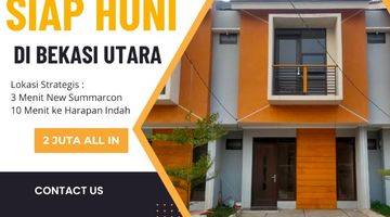 Gambar 1 Di Jual Rumah Dua Lantai Tanpa Dp 0% Tanah Tinggi Bekasi 