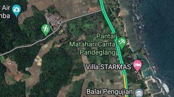 Gambar 5 Tanah Sudah Ditembok Depan Pintu Masuk Carita Anyer