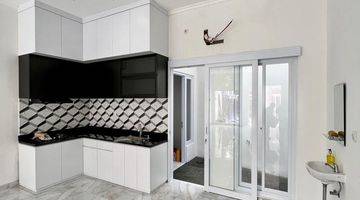 dapur hunian modern minimalis dalam komplek