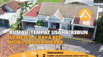 Gambar 1 Jual Rumah Dengan Tempat Usaha Dan Kebun Jalan Besi Ngaglik