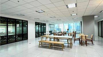 Gambar 5 Office Space Lippo Thamrin, Jakarta Pusat, Combine Unit, Good Unit Furnished, Nice Layout City View