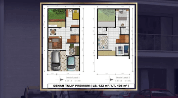 Gambar 1 Rumah Mewah Tanpa Dp, Desain Bebas Cluster Dekat Tol Pondok Cabe