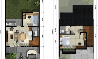 Gambar 5 Rumah Murah 2 Lantai Modern Kemang Bogor Akses Tol Borr Kayumanis