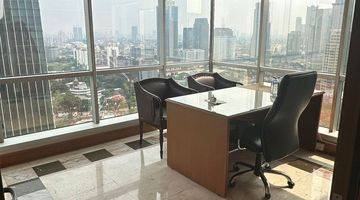 Gambar 1 Unit Office Hoek Semifurnish di Menara Kadin, Jl. H.R. Rasuna Said - Jakarta