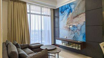 ruang keluarga apartement permata hijau suites 3