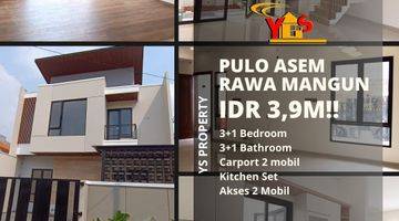 Gambar 1 RAWAMANGUN PULO ASEM RUMAH MEWAH MEGAH 2 LT AKSES 2 MOBIL S305C