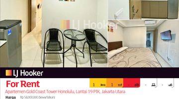 Gambar 1 Apartemen Gold Coast Tower Honolulu, Lantai 19 Pik, Jakarta Utara