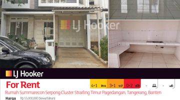 Gambar 1 Rumah Summarecon Serpong Cluster Strarling Timur Pagedangan, Tangerang, Banten