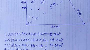 Gambar 1 Kavling HOEK Metland layout ngantong