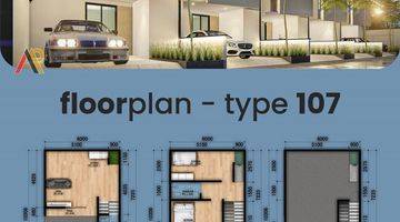 Gambar 5 Dijual Rumah Modern Tropical Rooftop Condet Kramat Jati Jakarta Timur