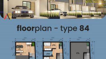 Gambar 5 Dijual Rumah Modern Tropical Rooftop Condet Kramat Jati Jakarta Timur