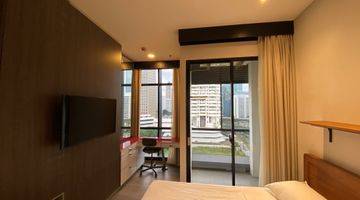 Gambar 1 Sewa 1br apartemen sudirman suites jakarta Bagus Furnished