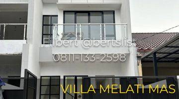 Gambar 1 Rumah Baru 100m2 Jalan 2 Jalur Plong Di Villa Melati Mas Serpong