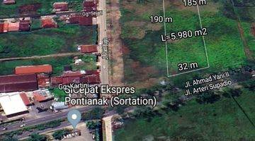 Gambar 1 Tanah Pergudangan Lokasi Strategis Dekat Bandara Supadio