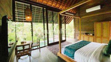 Gambar 1 Villa Ready View River Jungle Furnished Suasana Desa Lokasi Ubud