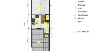 Gambar 2 Rumah Baru 3 Lantai Kebon Jeruk, Dekat Binus Jakarta Barat