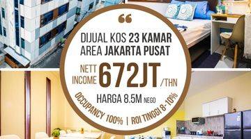 Gambar 2 Dijual kost- kost an 23 kamar furnish, lokasi strategis sudah full penghuni. Lokasi gajah Mada jak. Pus 