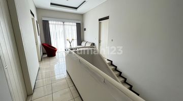 ruang keluarga rumah kbp full furnish 
