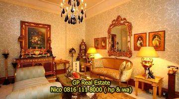 Gambar 3 Turun Harga Rumah Menteng Lux Jati Tanpa Mata Marmer Italy Gol C Furnished 1110 M2