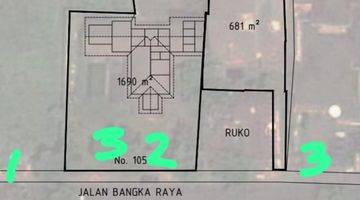 Gambar 2 Tanah Komersil di Bangka Jaksel Harga Dibawah Harga Pasar Njop