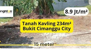 Gambar 1 Tanah Kavling 234m Di Bukit Cimanggu City Tanah Sareal Kota Bogor