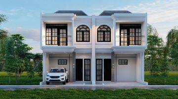 Gambar 1 Rumah 2 Lantai Tampilan Mewah Eropa Shm Dp 20jt