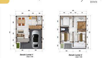 Gambar 2 Rumah Berkelas 2 Lantai Shm Dekat Rs Brimob