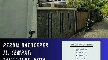 Gambar 1 DIJUAL RUMAH DI BATU CEPER JL. SEMPATI KOTA TANGERANG - VIA LELANG