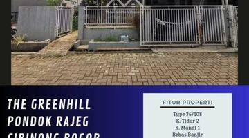 Gambar 1 Dijual Rumah Di The Greenhill Pondok Rajeg Cibinong Bogor - Via Cessie