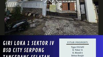 Gambar 1 Dijual Rumah Di Giri Loka 1 Bsd Serpong Tangerang Selatan - Via Cessie
