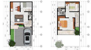 Gambar 2 Rumah 2 Lantai, Free Biaya, Dp 0% Di Jatiasih