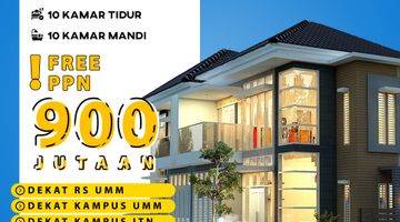 Gambar 1 Rumah Kost Belakang Umm 2 Lantai Baru Furnished SHM 