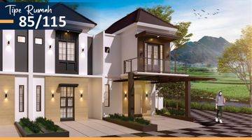 Gambar 4 Rumah Modern 2 Lantai Baru SHM di Kepuh, Karangploso, Malang