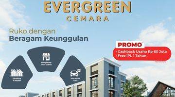 Gambar 4 Ruko Dijual Ever Green Hadap Jalan di Depan Cluster Suvarna Sutera 