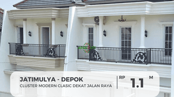 Gambar 2 Rumah Cluster Modern Classic Sukmajaya Cilodong Depok, SHM