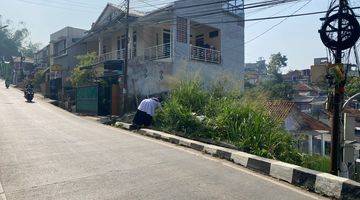 tampak depan tanah strategis ramai sayap ujung