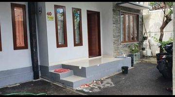 tampak depan rumah murah satu lantai lokasi