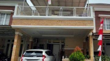 tampak depan rumah siap huni di legenda