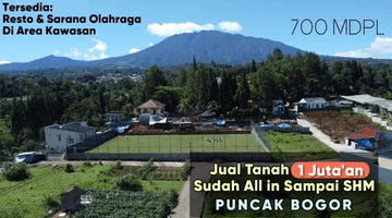 Gambar 3 Tanah 200 SHM m² Area Wisata di Megamendung Puncak Bogor