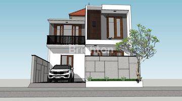 Gambar 4 Rumah baru modern minimalis 2 lantai di Padang Sambian