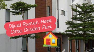 Gambar 1 Rumah Hoek 6 X 15 M2 Di Citra Garden Puri Lt 168 M2 Lb 86 M2 Ada  3 Kt 2 Km Unfurnished Hadap Utara & Timur Ppjb Siap Ajb Nego Yuk Sampai Deal, Siap Huni!! 