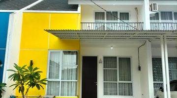 tampak depan rumah cantik siap huni di