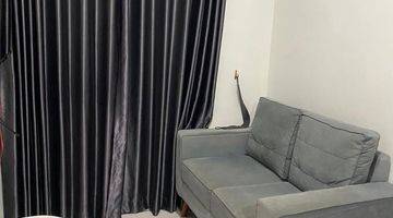 ruang tamu apartemen puri mansion 1 br