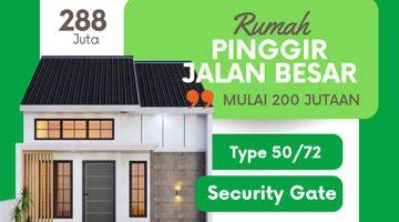 Gambar 1 RUMAH STRATEGIS PINGGIR JALAN LINTAS SUMATERA LUBUK PAKAM