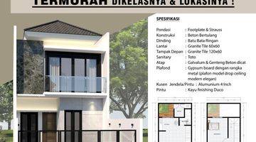 Gambar 1 Dijual Rumah Baru Gress Minimais Darmo Indah Timur