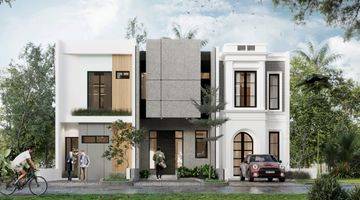 Gambar 1 Rumah Cluster Fairway Kemang Residence 2 Lantai Type Modern Tropis, Industrial Dan Classic Colonial Lokasi Strategis di Depok Harga 700 Juta An